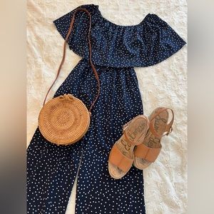 Polka Dot Jumpsuit